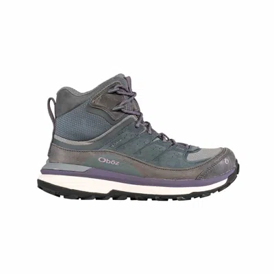Oboz Women's Hyalite Mid Waterproof Boot In Slate In Multi