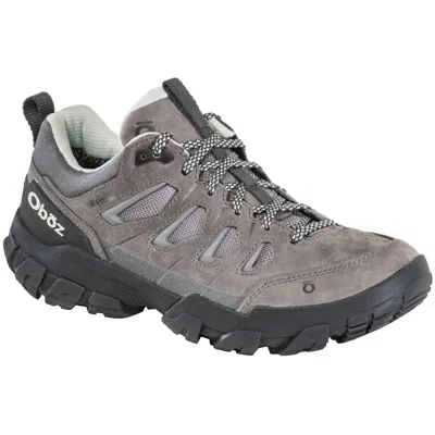 Oboz Women's Sawtooth X Low B-dry Shoes In Hazy Gray