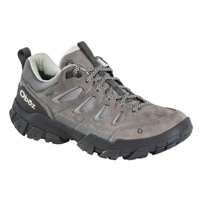 Oboz Women's Sawtooth X Low Trail Shoes In Hazy Gray