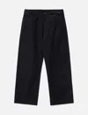 Observe Reverse Twill Barrel Pant In Black