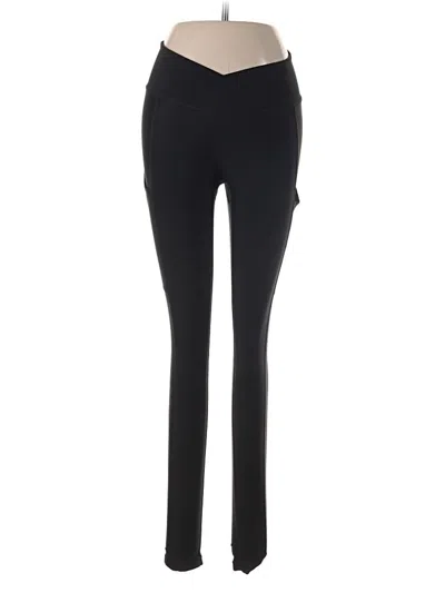Pre-owned Obsession Active Pants In Black