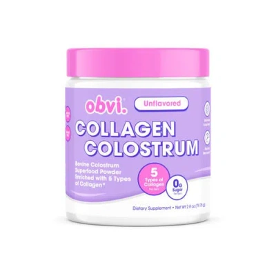 Obvi Collagen Colostrum Supplement,skin Rejuvenation & Immune Health