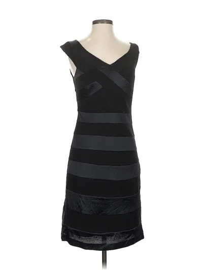Pre-owned Oc By Oleg Cassini Cocktail Dress In Black