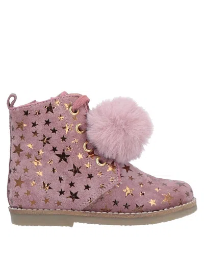 Oca-loca Babies'  Toddler Girl Ankle Boots Antique Rose Size 10c Leather In Pink