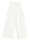Occleus Adeline Pleated Pants In White