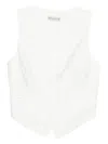 Occleus Adeline Vest In White