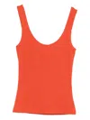 Occleus Elsie Tank Top In Orange