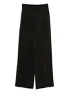 Occleus Kate Silk Pants In Black