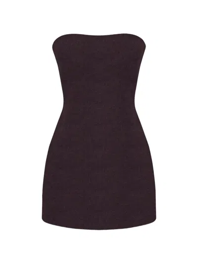 Occleus Liv Strapless Mini Dress In Multi
