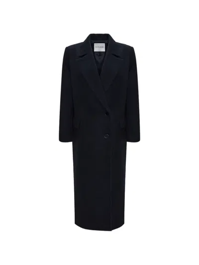 Occleus Sasha Double-breasted Coat In Blue