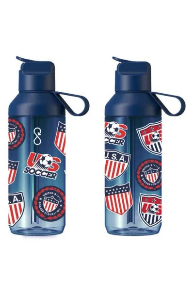 Ocean Bottle Go Clear 24-ounce Water Bottle In Blue