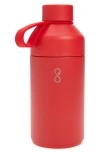 Ocean Bottle Original 26-ounce Bottle In Fire Red