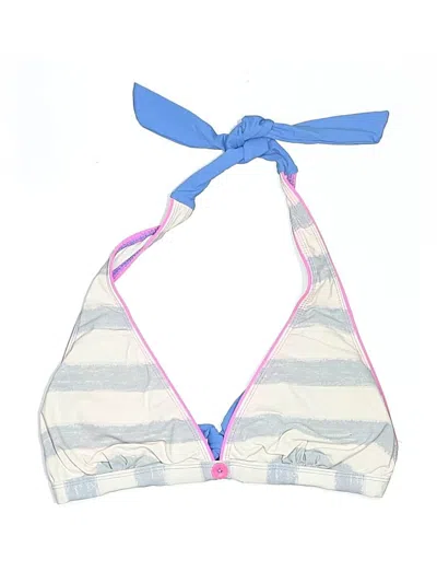 Pre-owned Ocean Club Swimsuit Top Gray Swimwear
