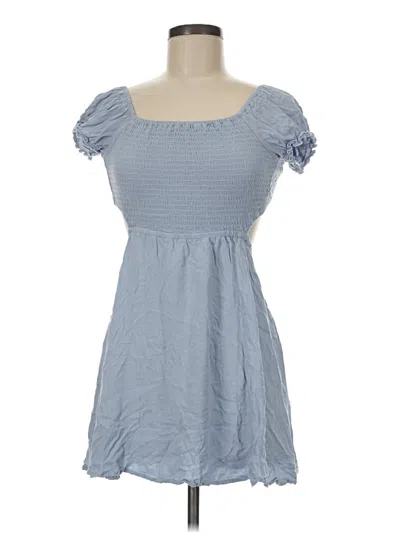 Pre-owned Ocean Drive Clothing Co. Casual Dress In Blue