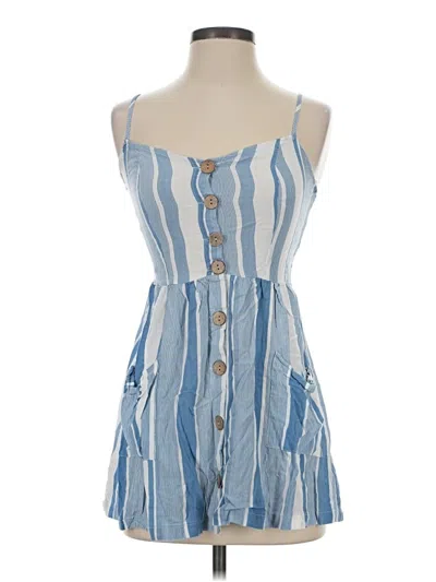 Pre-owned Ocean Drive Clothing Co. Casual Dress In Blue