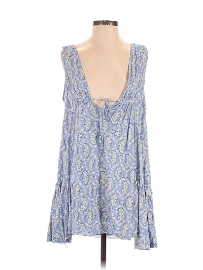 Pre-owned Ocean Drive Clothing Co. Casual Dress In Blue
