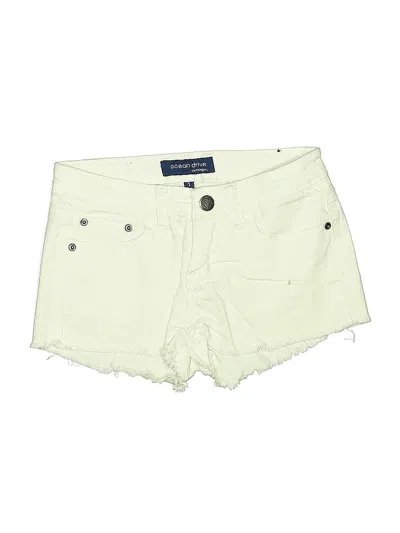 Pre-owned Ocean Drive Clothing Co. Denim Shorts In White