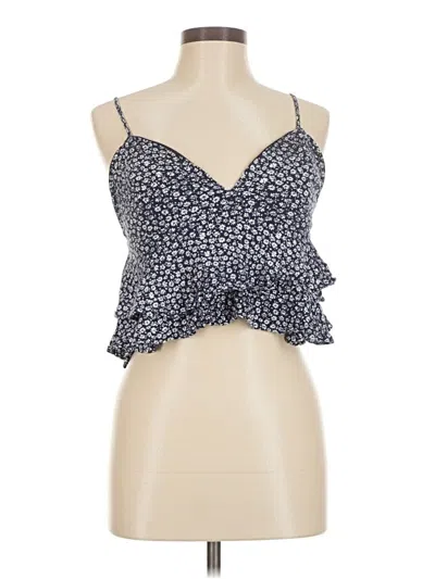 Pre-owned Ocean Drive Clothing Co. Sleeveless Blouse In Blue