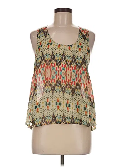 Pre-owned Ocean Drive Clothing Co. Sleeveless Blouse In Orange