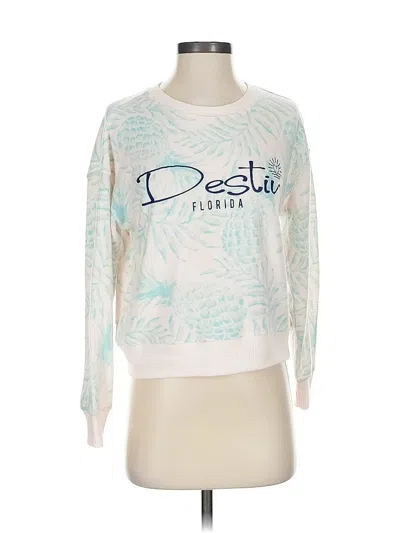 Pre-owned Ocean Drive Clothing Co. Sweatshirt In White