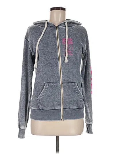 Pre-owned Ocean Drive Clothing Co. Zip Up Hoodie In Gray