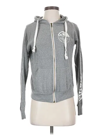 Pre-owned Ocean Drive Clothing Co. Zip Up Hoodie In Gray