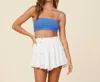 Ocean Drive Lurex Stripe W/stars Short In Ivory In Multi