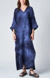 Ocean + Main Ocean+main Gauze Arc Seam Caftan In Multi
