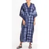 Ocean + Main Ocean+main Maxi Cotton Caftan In Multi