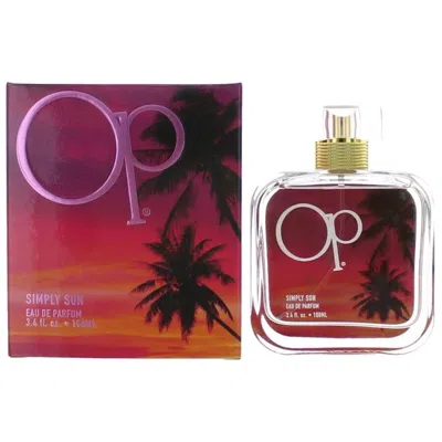 Ocean Pacific Ladies Simply Sun Edp Spray 3.4 oz Fragrances 819029010811