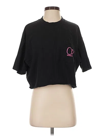 Pre-owned Ocean Pacific Short Sleeve T-shirt In Black