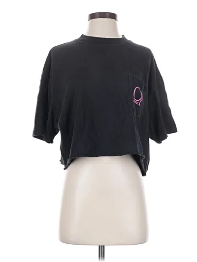 Pre-owned Ocean Pacific Short Sleeve Turtleneck In Black