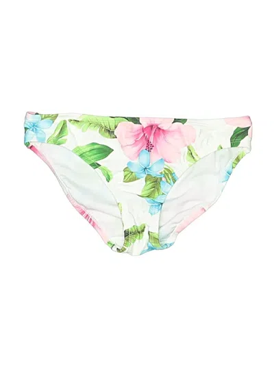 Pre-owned Ocean Pacific Swimsuit Bottoms In White