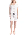 Ocean Pacific Women's Butter-knit Ribbed Shortie Pajama Set