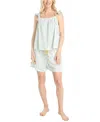 Ocean Pacific Women's Vibes Cami Short Rayon Set In Happy Time