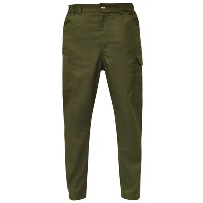 Ocean Rebel Men's Drop-crotch Functional Cargo Pant - Military Green