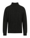 Ocean Star Man Turtleneck Dark Green Size 46 Wool, Polyamide In Green