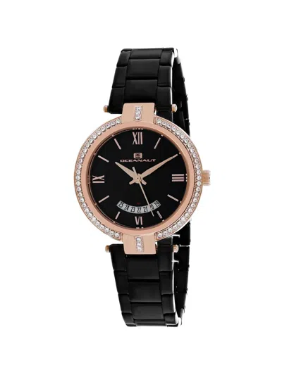 Oceanaut Amaya 32mm Watch In Black