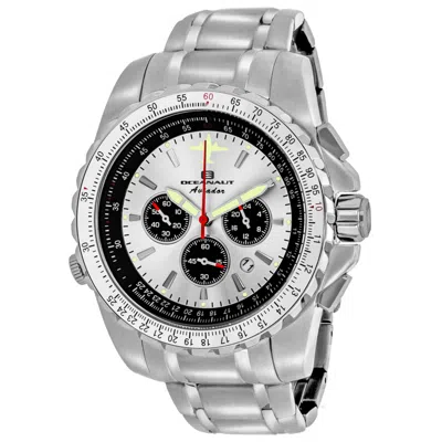 Oceanaut Aviador Pilot 45mm Watch In Silver