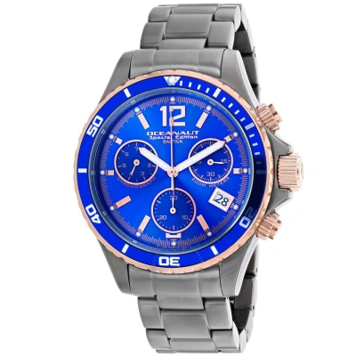 Oceanaut Baltica Special Edition Chronograph Quartz Blue Dial Men's Watch Oc0531