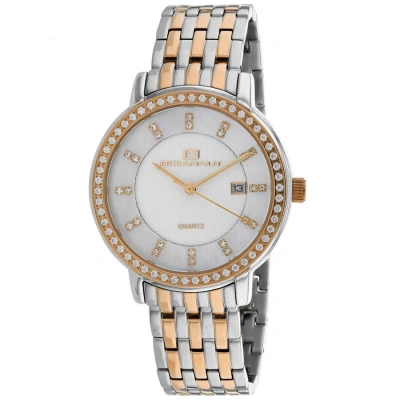 Oceanaut Blossom Mother Of Pearl Dial Ladies Watch Oc0012 In Two Tone  / Gold Tone / Mop / Mother Of Pearl / Rose / Rose Gold Tone