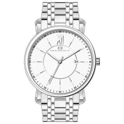 Oceanaut Expedition 46mm Watch In Silver