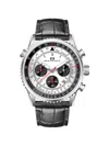 Oceanaut Flight 46mm Watch In Silver