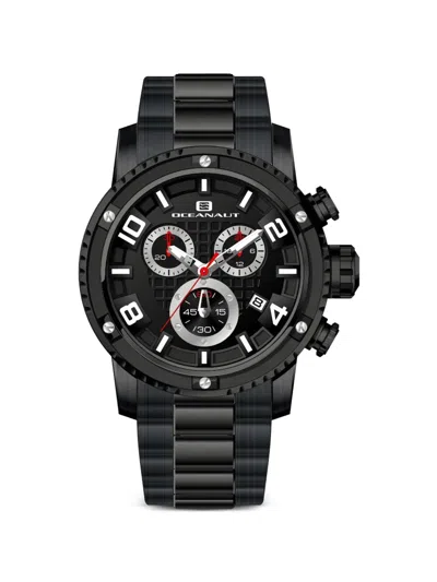 Oceanaut Impulse 45mm Watch In Black