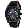 Oceanaut Men's Black And Grey Dial Watch In Multi