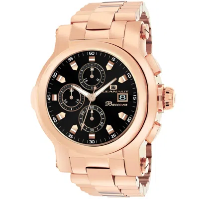 Oceanaut Baccara Xl 50mm Watch In Black
