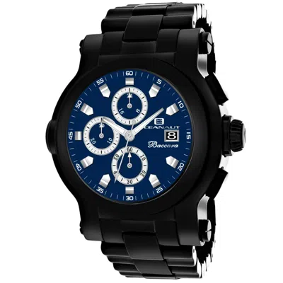 Oceanaut Men's Blue Dial Watch In Black