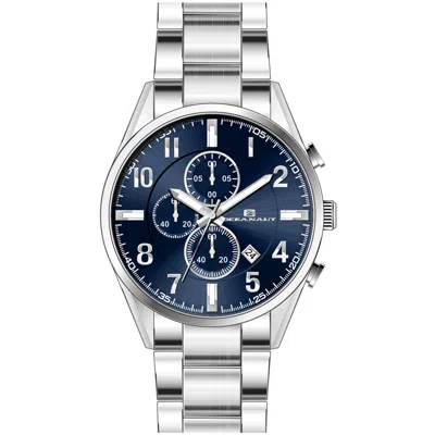 Oceanaut Men's Escapade Blue Round 46mm In Neutral