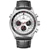 Oceanaut Flight 46mm Watch In Silver