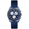 Oceanaut Men's Orbit Blue Dial Watch In Blue